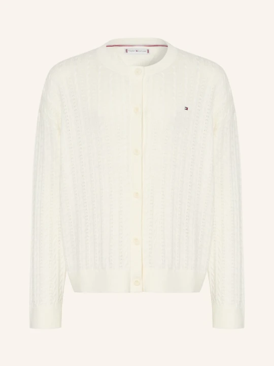 Zdjęcie produktu Tommy Hilfiger Kardigan weiss KREMOWY