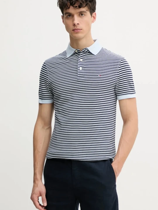 Zdjęcie produktu Tommy Hilfiger kardigan z domieszką wełny niebieski