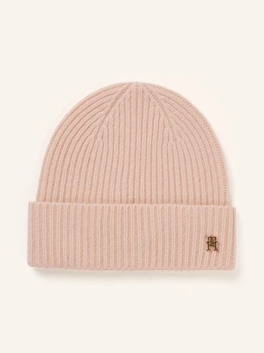 Zdjęcie produktu Tommy Hilfiger Kaszmirowa Czapka pink