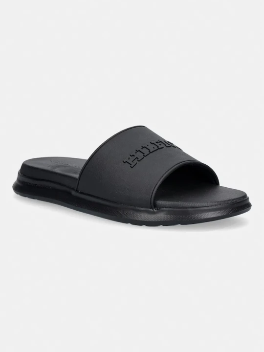 Zdjęcie produktu Tommy Hilfiger klapki basenowe męskie DUAL DENSITY HILFIGER POOL SLIDE czarny