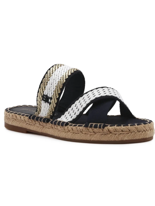 Zdjęcie produktu Tommy Hilfiger Klapki GOLDEN WEBBING granatowy