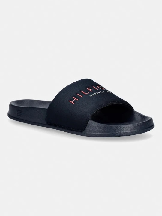 Zdjęcie produktu Tommy Hilfiger klapki męskie HILIFGER NEOPRENE POOL SLIDE granatowy
