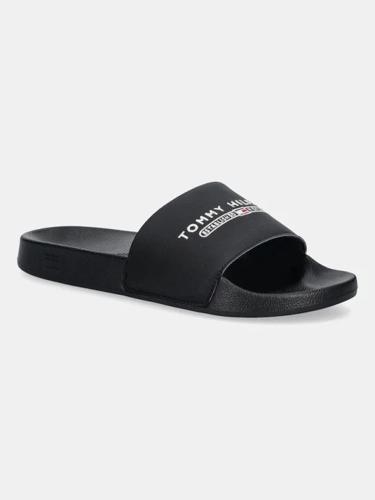 Zdjęcie produktu Tommy Hilfiger klapki RAISED POOL SLIDE czarny