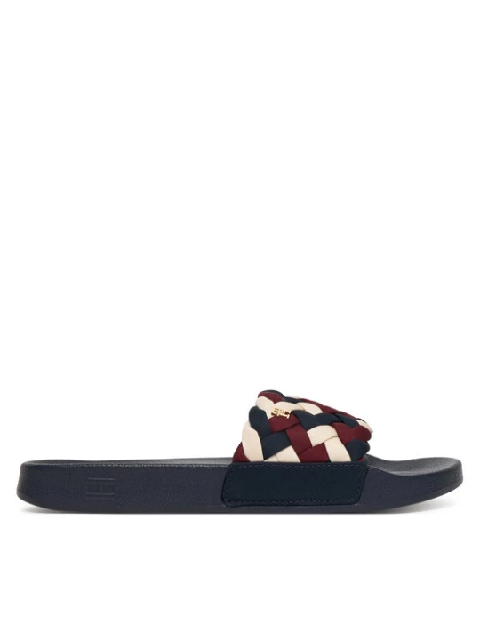 Zdjęcie produktu Tommy Hilfiger Klapki Th Braided Pool Slide FW0FW09203 Kolorowy