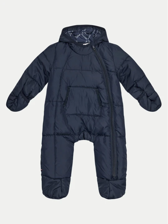 Zdjęcie produktu Tommy Hilfiger Kombinezon zimowy KN0KN01908 Granatowy Regular Fit