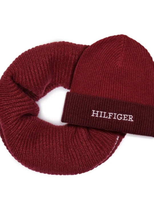 Zdjęcie produktu Tommy Hilfiger Komin + czapka | z dodatkiem wełny