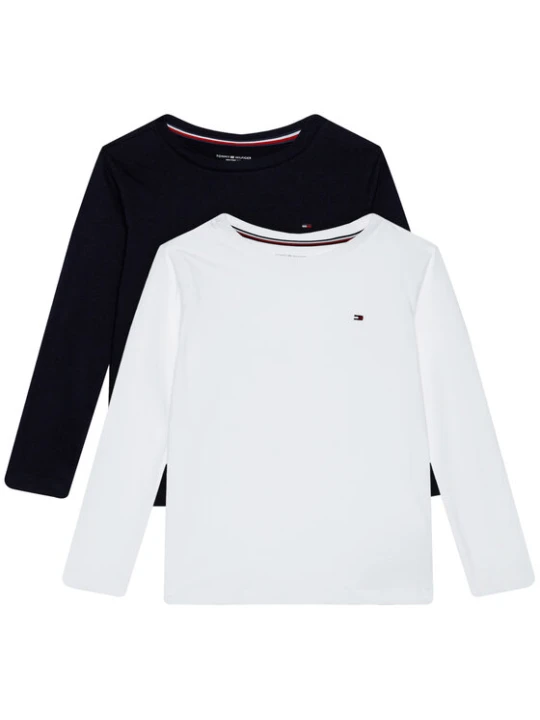 Zdjęcie produktu Tommy Hilfiger Komplet bluzek Cn Tee Ls UB0UB00309 Kolorowy Regular Fit