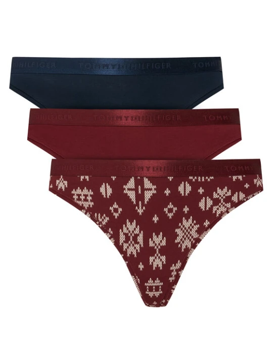 Zdjęcie produktu Tommy Hilfiger Komplet fig UW0UW05529 Czerwony ciemny