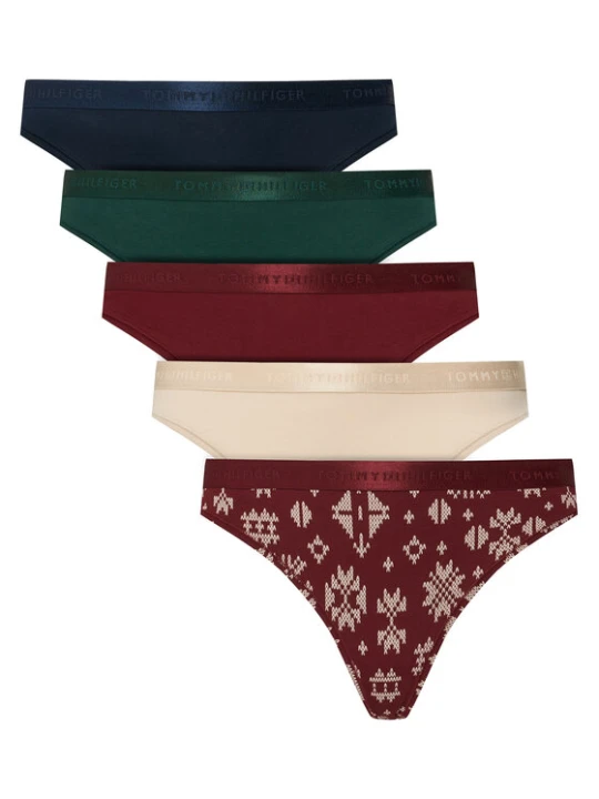 Zdjęcie produktu Tommy Hilfiger Komplet stringów UW0UW06344 Kolorowy