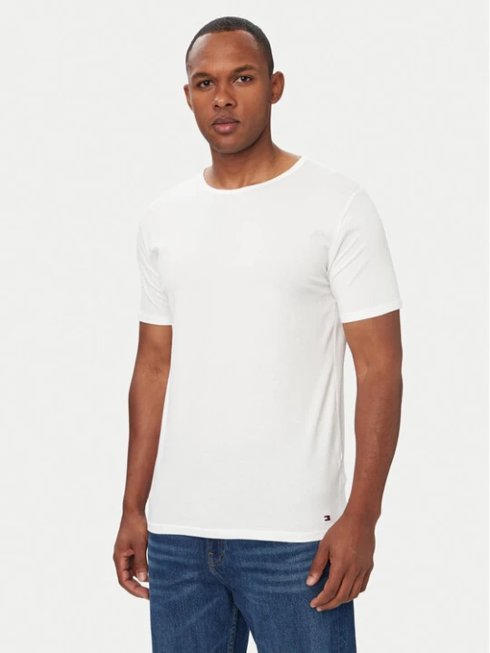 Zdjęcie produktu Tommy Hilfiger Komplet t-shirtów UM0UM03933 Biały Slim Fit