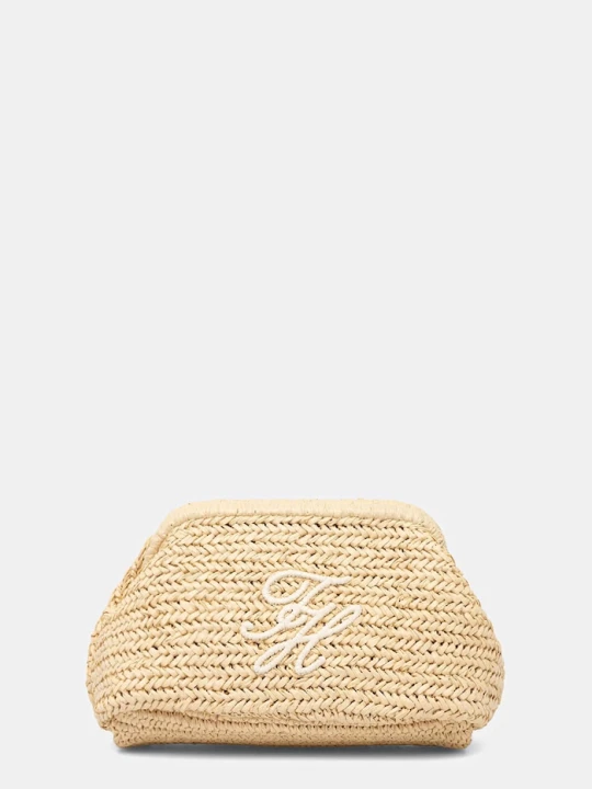 Zdjęcie produktu Tommy Hilfiger kopertówka damska pleciona SUMMER beżowy