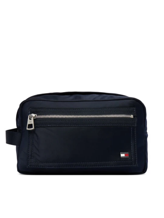 Zdjęcie produktu Tommy Hilfiger Kosmetyczka Enamel Flag Travel Washbag AM0AM14111 Granatowy