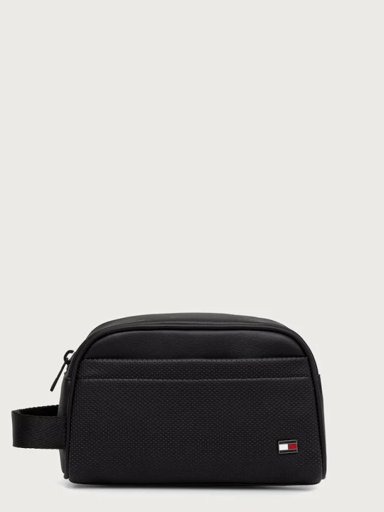 Zdjęcie produktu Tommy Hilfiger kosmetyczka męska z imitacji skóry czarny