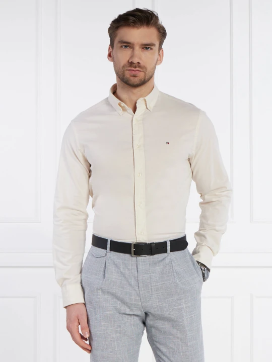 Zdjęcie produktu Tommy Hilfiger Koszula 1985 FLEX OXFORD RF SHIRT | Regular Fit ecru