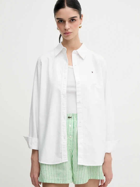 Zdjęcie produktu Tommy Hilfiger koszula bawełniana biały