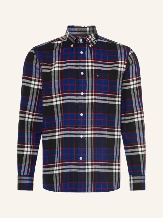 Zdjęcie produktu Tommy Hilfiger Koszula Flanelowa O Kroju Regular Fit blau