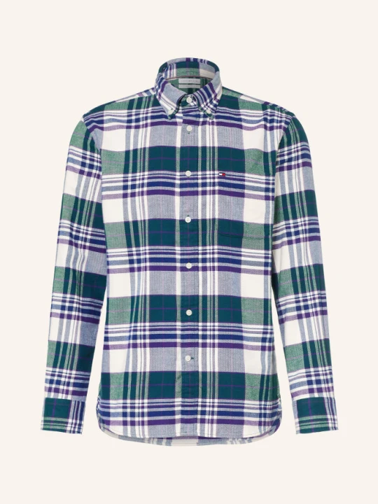 Zdjęcie produktu Tommy Hilfiger Koszula Flanelowa O Kroju Regular Fit blau