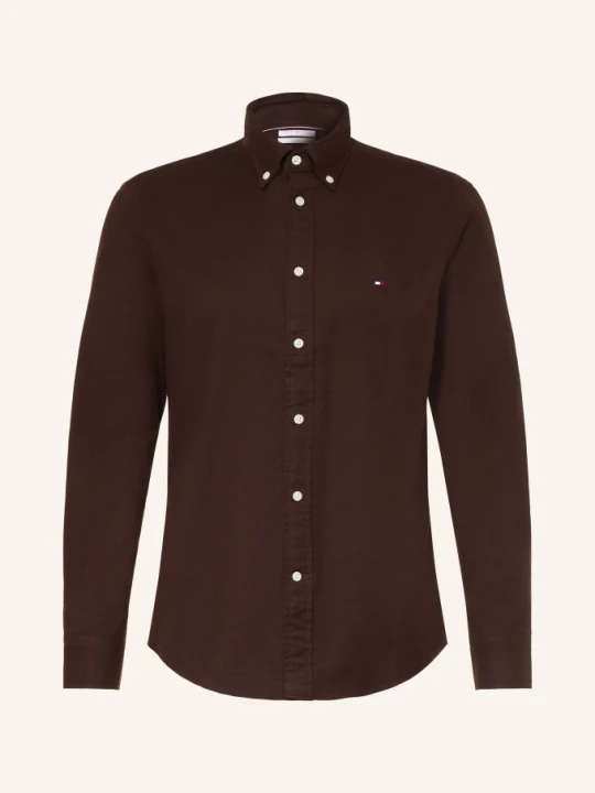 Zdjęcie produktu Tommy Hilfiger Koszula Flanelowa Regular Fit braun CIEMNOBRĄZOWY