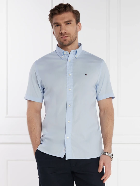Zdjęcie produktu Tommy Hilfiger Koszula FLEX POPLIN | Regular Fit błękitny