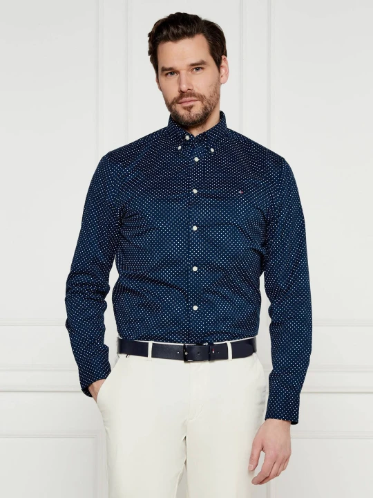 Zdjęcie produktu Tommy Hilfiger Koszula FLEX | Regular Fit granatowy