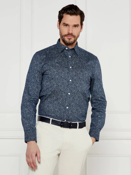 Zdjęcie produktu Tommy Hilfiger Koszula FLEX | Regular Fit granatowy