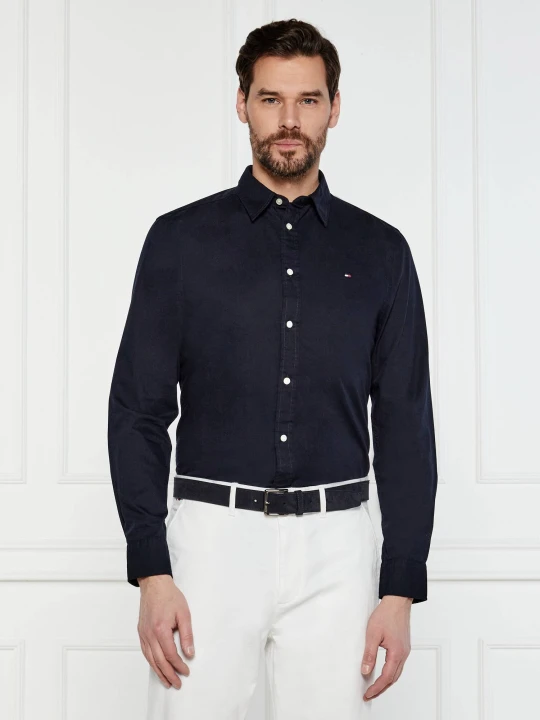 Zdjęcie produktu Tommy Hilfiger Koszula FLEX | Slim Fit granatowy