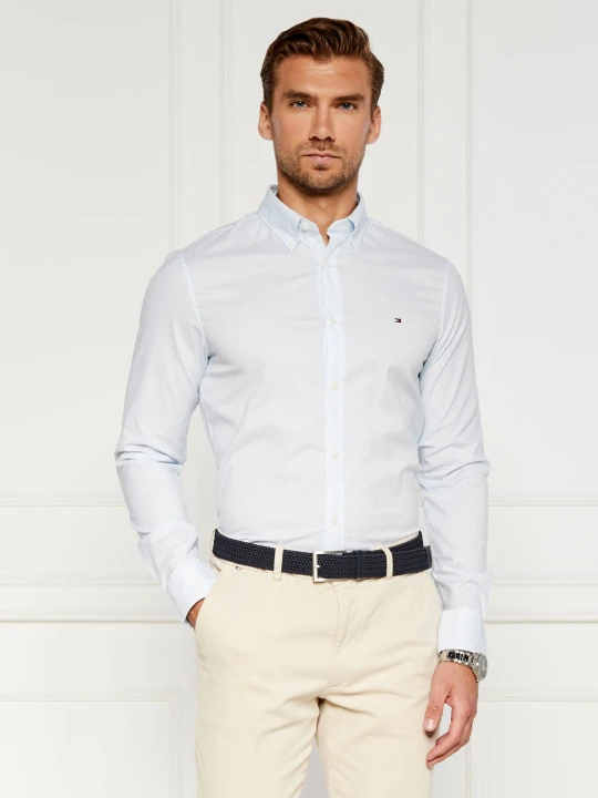 Zdjęcie produktu Tommy Hilfiger Koszula FLEX | Slim Fit błękitny