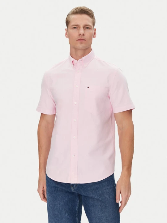 Zdjęcie produktu Tommy Hilfiger Koszula Heritage MW0MW36272 Różowy Regular Fit