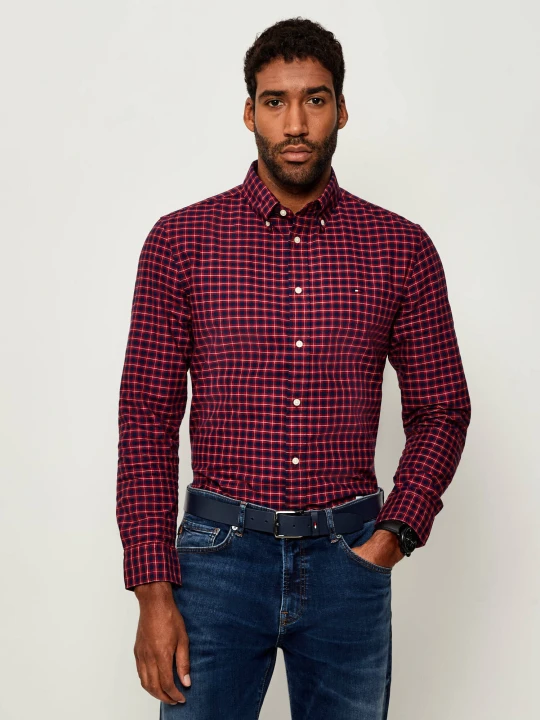 Zdjęcie produktu Tommy Hilfiger Koszula HERITAGE OXF | Regular Fit czerwony