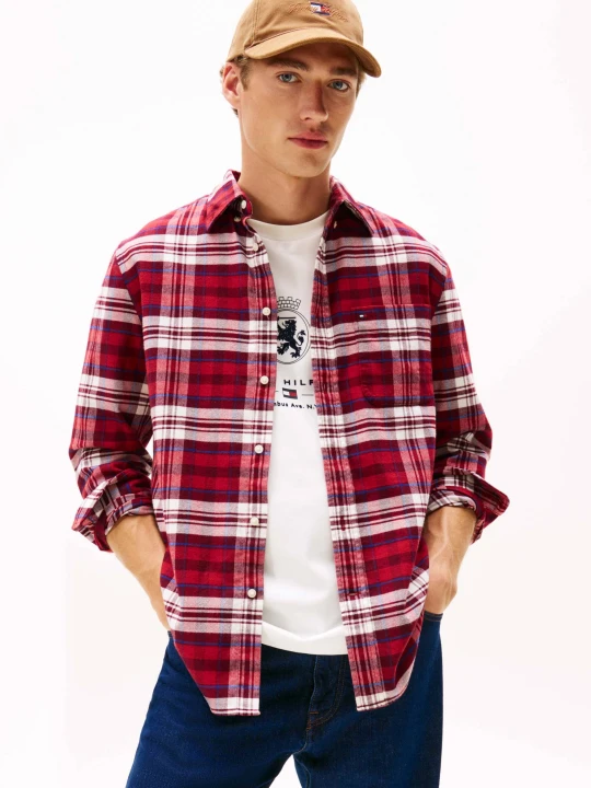 Zdjęcie produktu Tommy Hilfiger Koszula HERO | Regular Fit czerwony