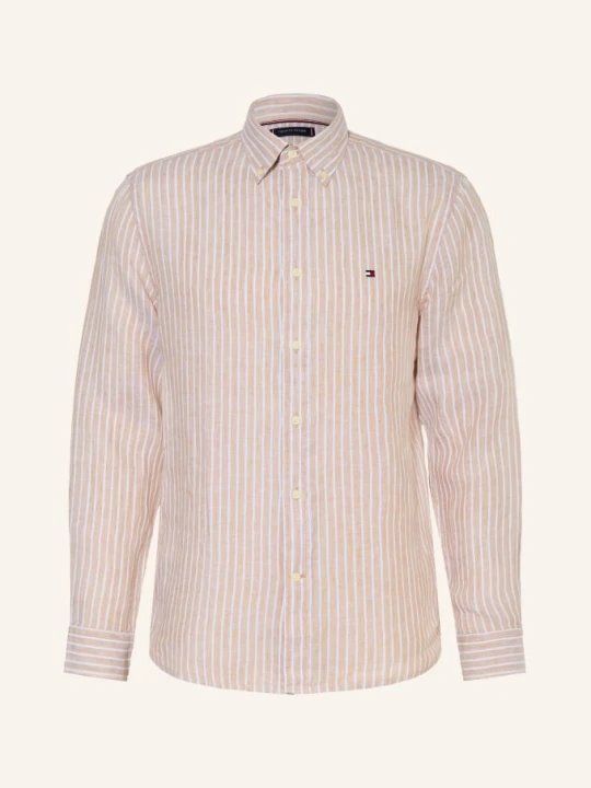 Zdjęcie produktu Tommy Hilfiger Koszula Lniana Regular Fit beige