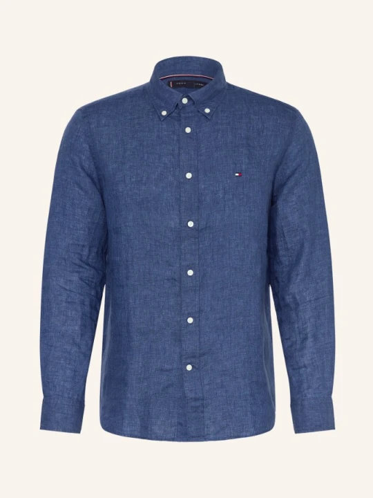 Zdjęcie produktu Tommy Hilfiger Koszula Lniana Regular Fit blau GRANATOWY
