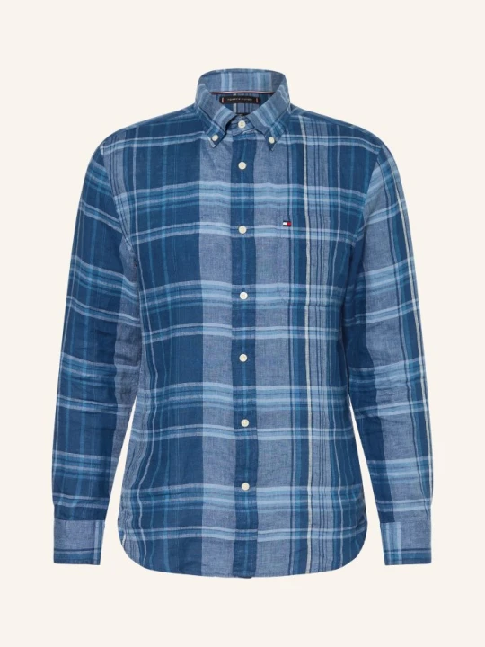 Zdjęcie produktu Tommy Hilfiger Koszula Lniana Regular Fit blau niebieski