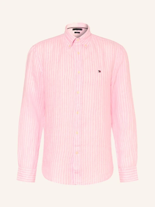 Zdjęcie produktu Tommy Hilfiger Koszula Lniana Regular Fit pink