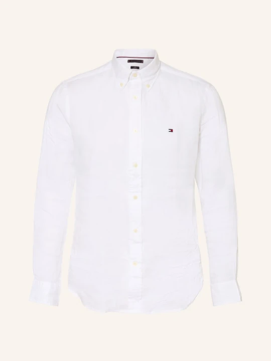 Zdjęcie produktu Tommy Hilfiger Koszula Lniana Regular Fit weiss BIAŁY