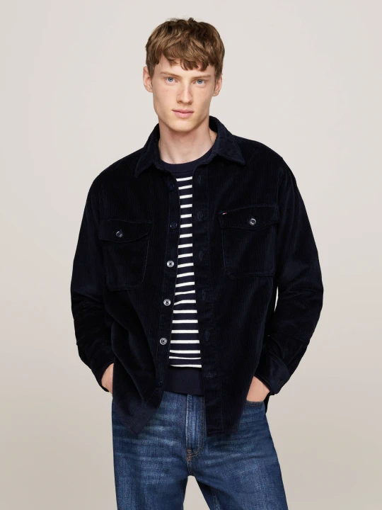 Zdjęcie produktu Tommy Hilfiger Koszula | Loose fit granatowy
