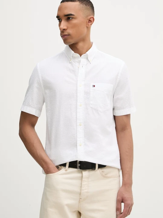 Zdjęcie produktu Tommy Hilfiger koszula męska bawełniana biały
