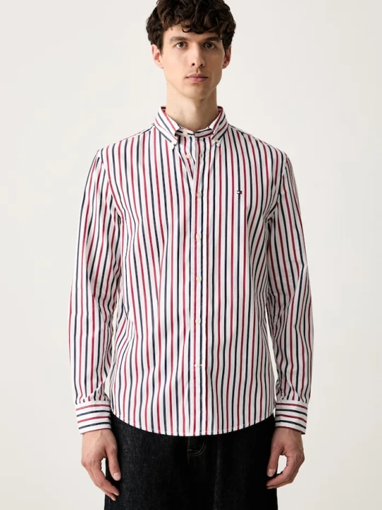 Zdjęcie produktu Tommy Hilfiger koszula męska bawełniana czerwony