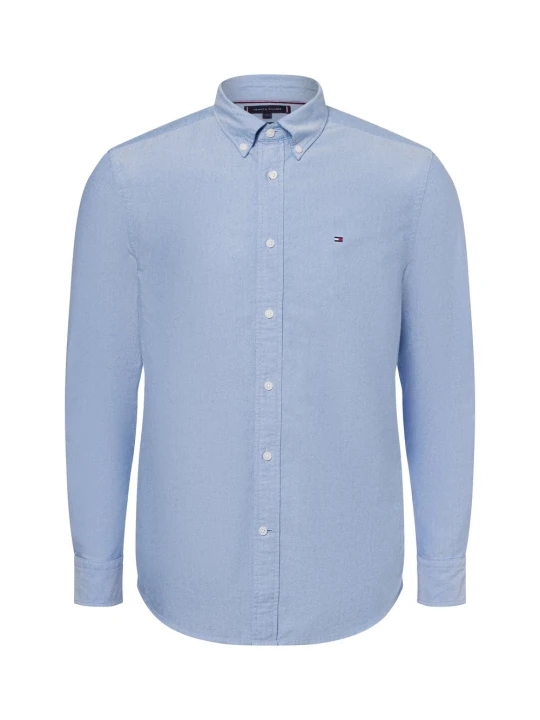 Zdjęcie produktu Tommy Hilfiger Koszula Mężczyźni Regular Fit Bawełna niebieski | biały