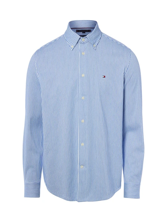Zdjęcie produktu Tommy Hilfiger Koszula Mężczyźni Regular Fit niebieski | biały