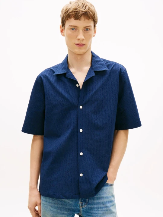 Zdjęcie produktu Tommy Hilfiger Koszula Mężczyźni Modern Fit niebieski