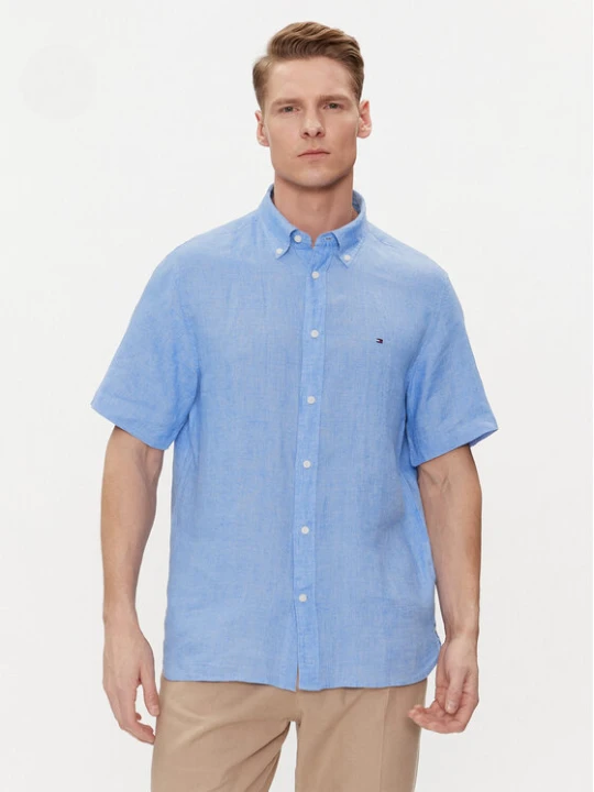Zdjęcie produktu Tommy Hilfiger Koszula MW0MW35207 Niebieski Regular Fit