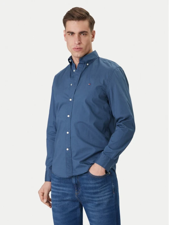 Zdjęcie produktu Tommy Hilfiger Koszula MW0MW37550 Niebieski Regular Fit