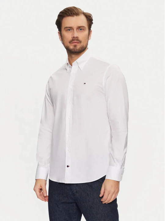 Zdjęcie produktu Tommy Hilfiger Koszula MW0MW37595 Biały Regular Fit