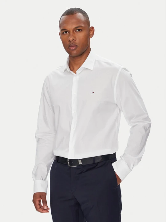 Zdjęcie produktu Tommy Hilfiger Koszula MW0MW38347 Biały Slim Fit
