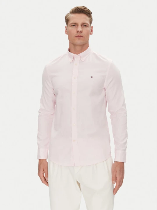 Zdjęcie produktu Tommy Hilfiger Koszula MW0MW38556 Różowy Slim Fit