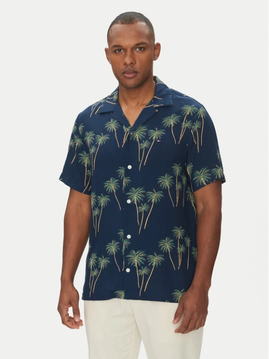 Zdjęcie produktu Tommy Hilfiger Koszula MW0MW38580 Granatowy Regular Fit