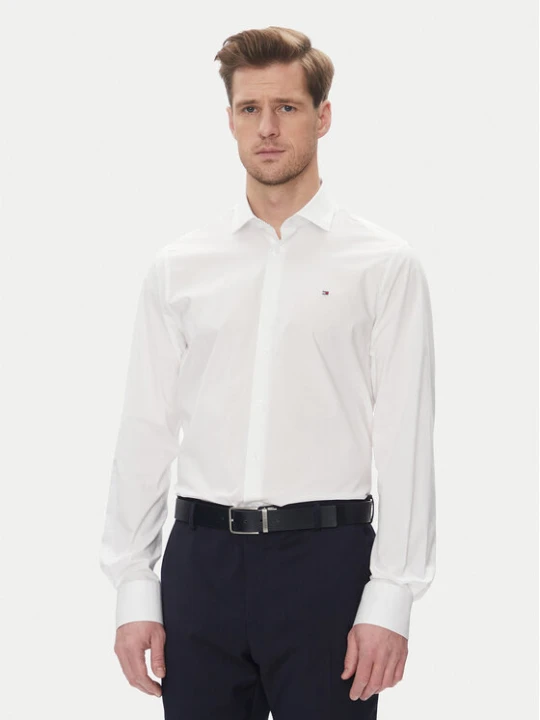 Zdjęcie produktu Tommy Hilfiger Koszula MW0MW39279 Biały Slim Fit