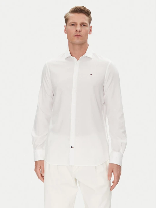 Zdjęcie produktu Tommy Hilfiger Koszula MW0MW39282 Biały Slim Fit