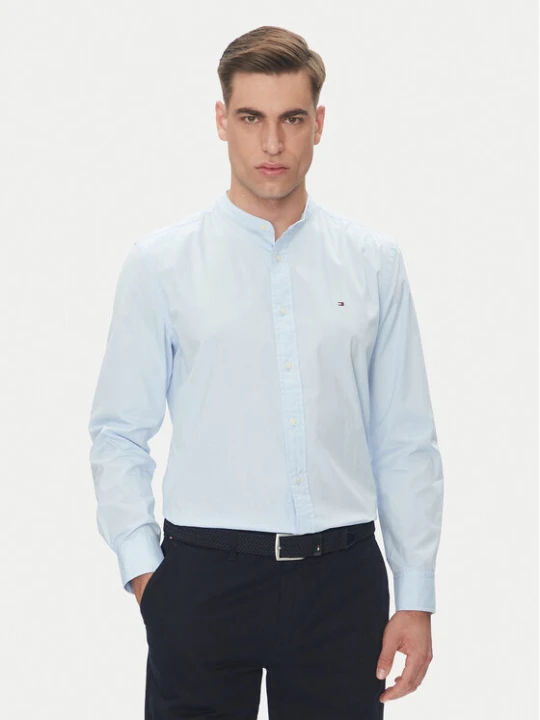 Zdjęcie produktu Tommy Hilfiger Koszula MW0MW39966 Błękitny Regular Fit Niebieski jasny